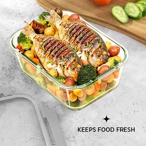 2700ML Glass Container Set