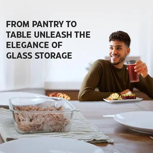 2700ML Glass Container Set