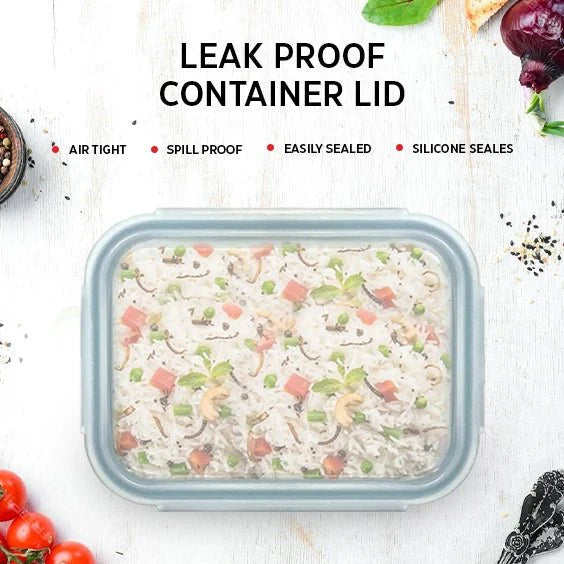 3300ML - Glass Container Set by Razab (Replacement lid) - Clear