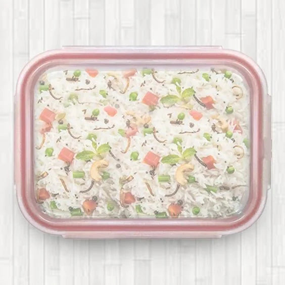 3300ML - Glass Container Set by Razab (Replacement lid) - Red