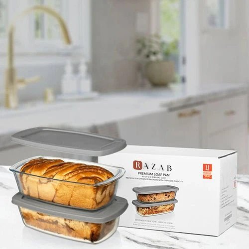 Loaf Pan Container  (Set of 1)