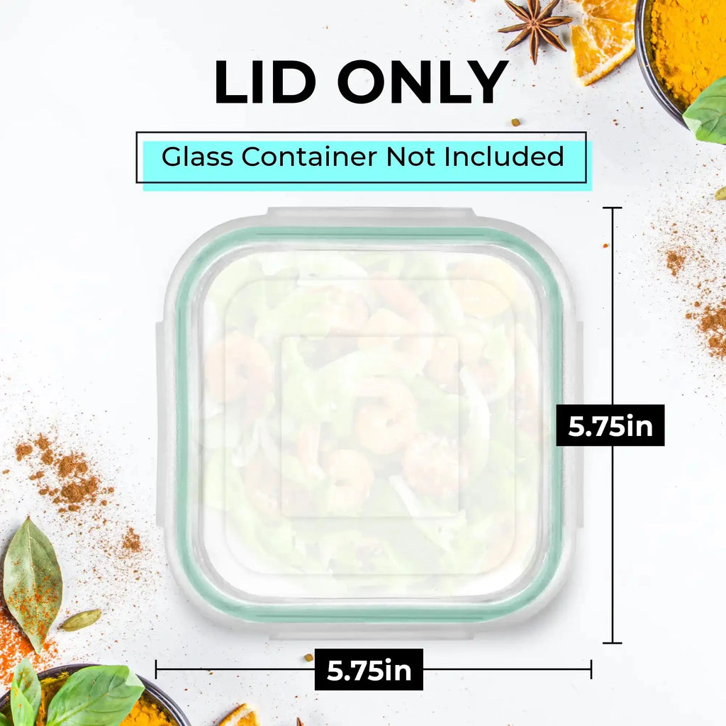 Razab 27 oz Replacement Lid for Razab 6 Pc and 10 Pc Glass Container Set