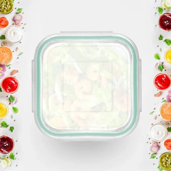 Razab 27 oz Replacement Lid for Razab 6 Pc and 10 Pc Glass Container Set